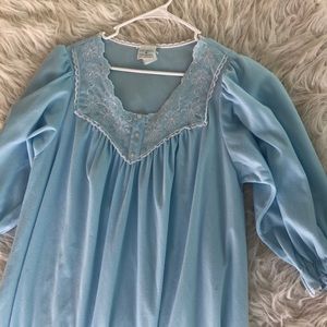 Vintage Intimates & Sleepwear Blue Nightgown
